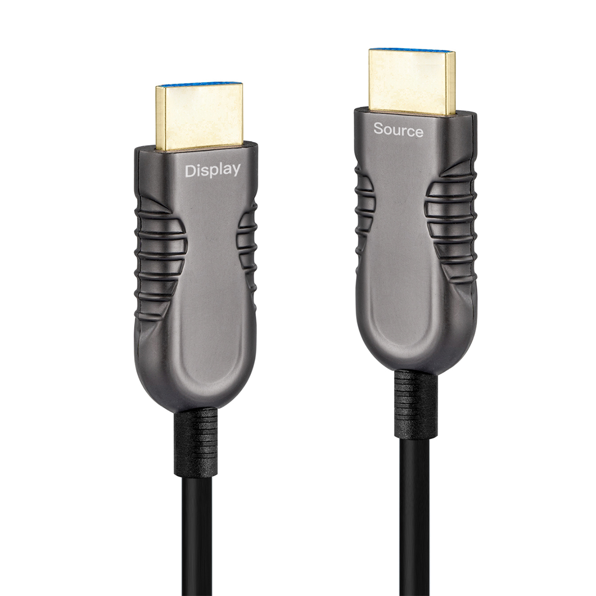 Copper optical hybrid fiber
