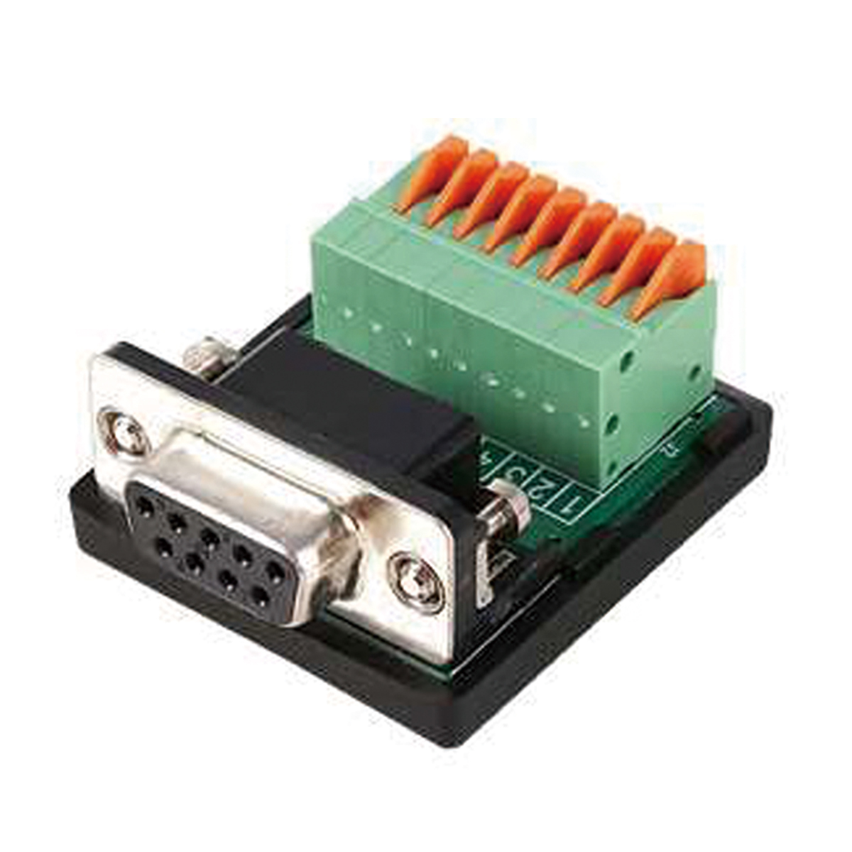 DB9(Female) Screwless Terminal Block