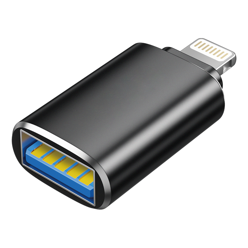 Lightning to USB female OTG adapter