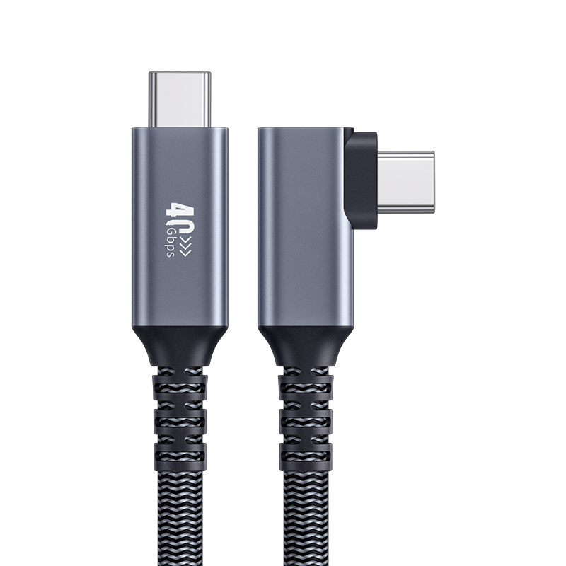 USB4 90 degree elbow CABLE(40Gbps)
