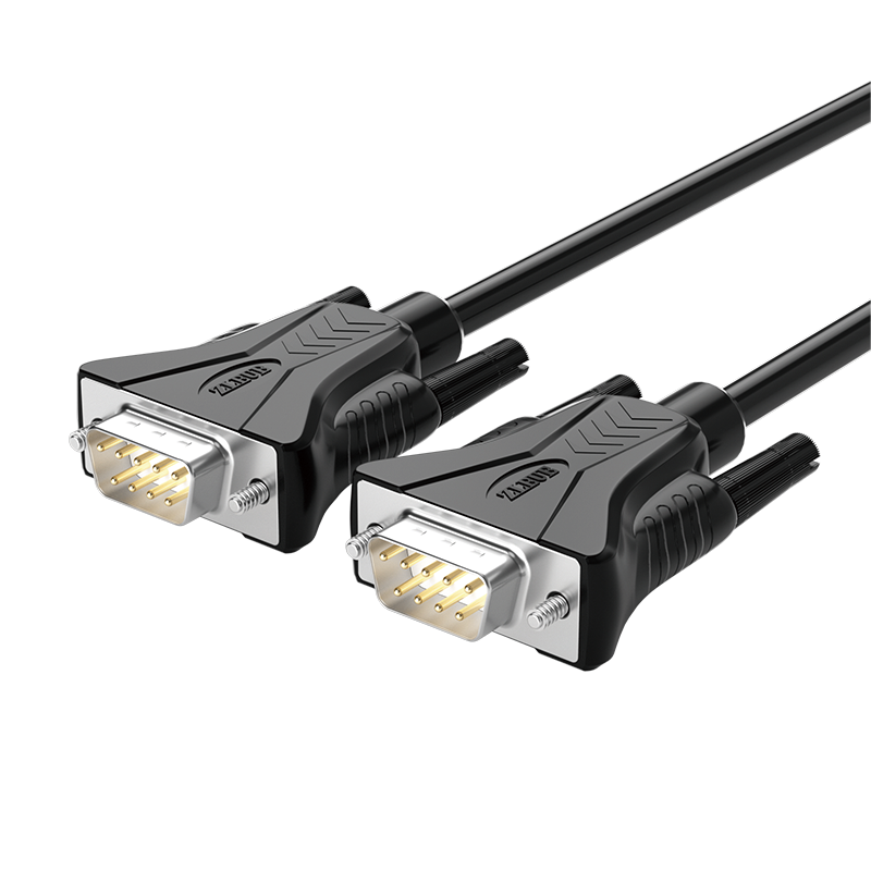 DB9 RS232 Serial port cross through cable(DB9 Male to DB9Male)