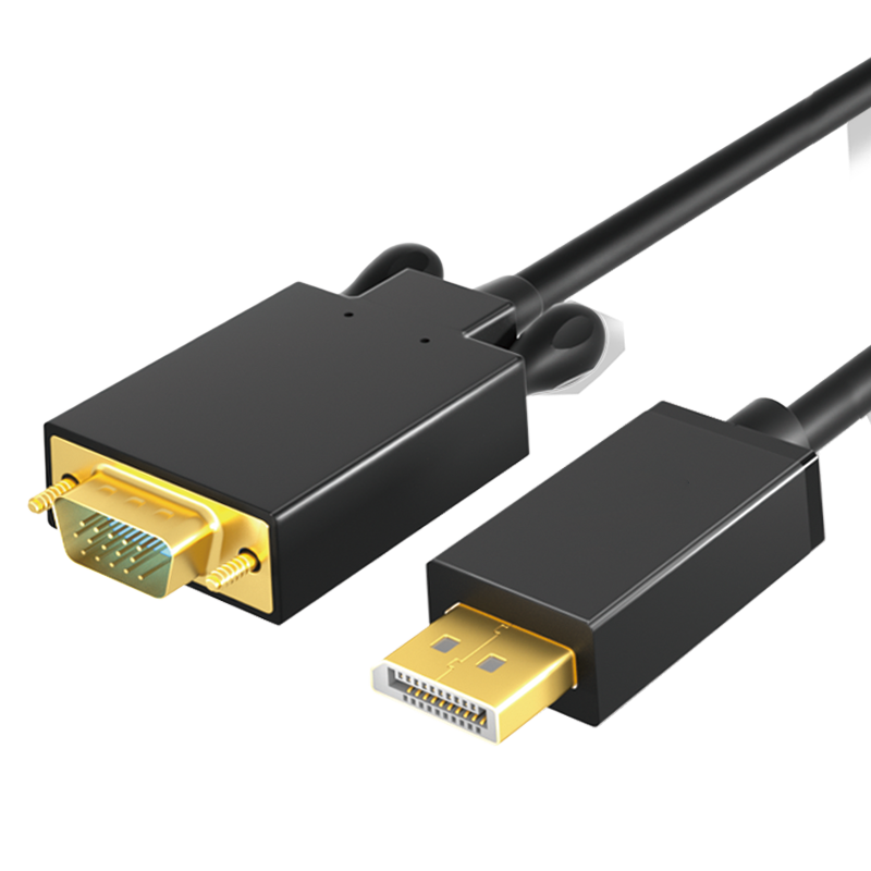 DP TO VGA Conversion Cable（1080P） 1.8m