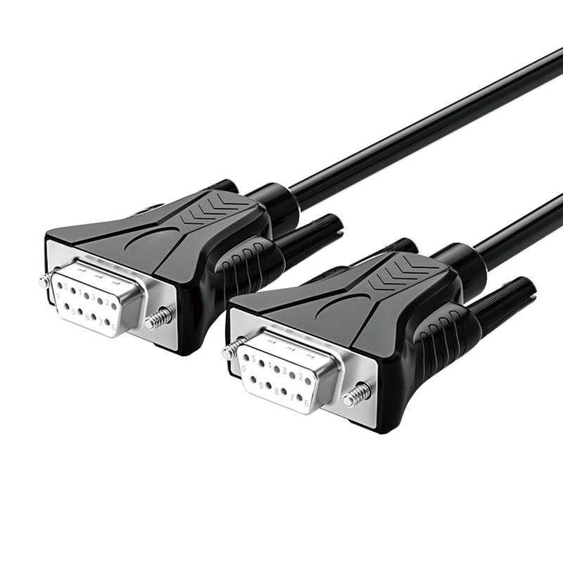 DB9 RS232 Serial port cross through cable(Female to Female)